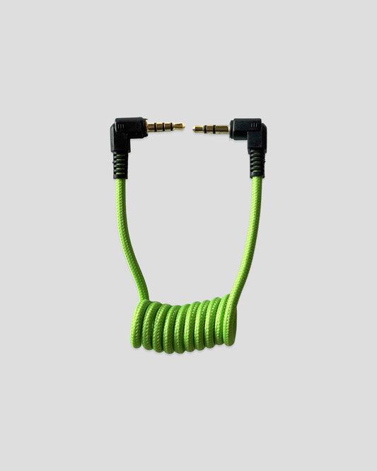 3.5mm Camcorder A/V Cable for Tapeless Camcorders (Coiled)